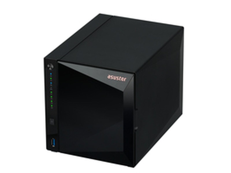 SATA 5.25 калъф за SATA 2.5 Asustor AS3304T Черен 1,4 GHz Realtek RTD1296 NaN –  BB Мрежово прикачено хранилище