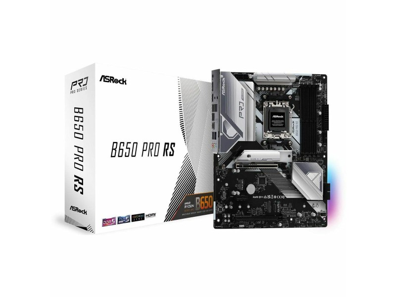 Дънна платка ASRock B650 Pro RS AMD B650 AMD AM5 NaN –  BB Дънни платки