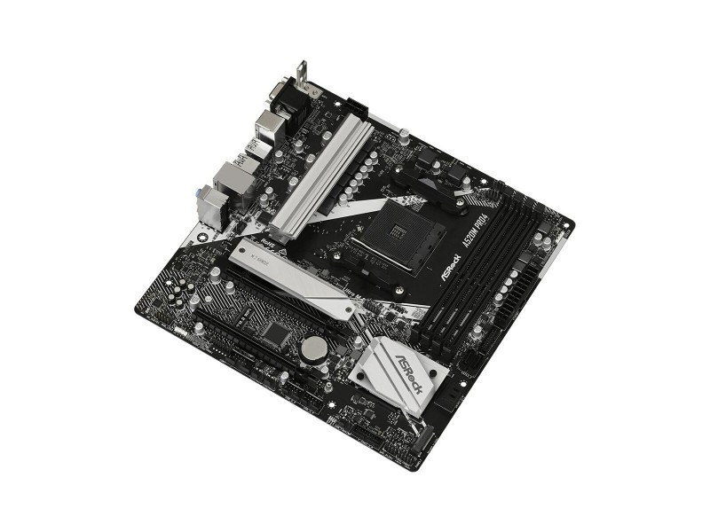 Дънна платка ASRock A520M Pro4 AMD AM4 NaN –  BB Дънни платки