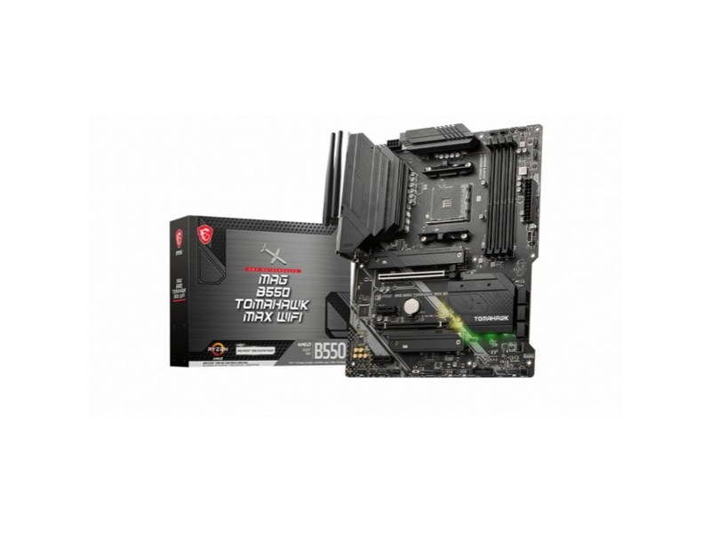 Дънна платка MSI MAG B550 TOMAHAWK MAX WIFI AMD AM4 AMD B550 ATX NaN –  BB Дънни платки