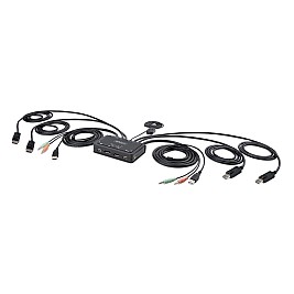 KVM суич Startech C2-DD46-UA2-CBL-KVM 1,5 m