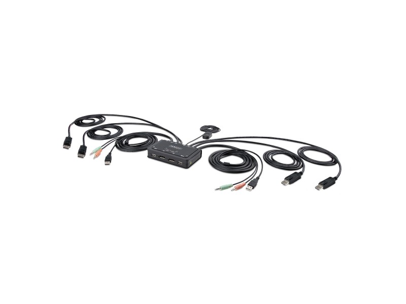 KVM суич Startech C2-DD46-UA2-CBL-KVM 1,5 m NaN –  BB KVM превключвател