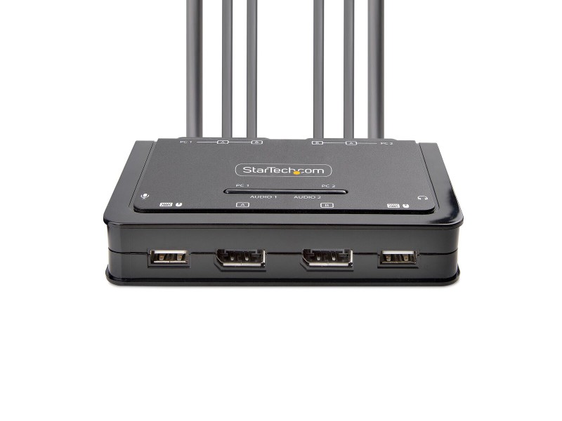 KVM суич Startech C2-DD46-UA2-CBL-KVM 1,5 m NaN –  BB KVM превключвател