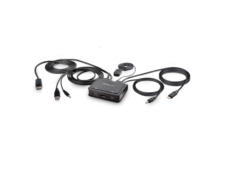 KVM суич Startech C2-D46-UAC-CBL-KVM 1,8 m NaN –  BB KVM превключвател
