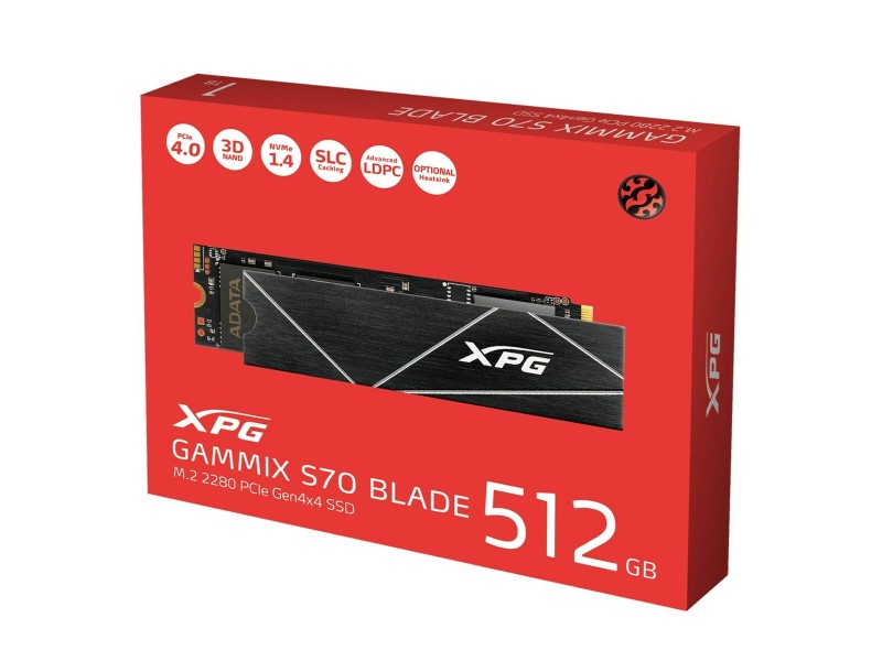 Твърд диск Adata GAMMIX S70 BLADE 512 GB SSD NaN –  BB Твърди солидни твърди дискове