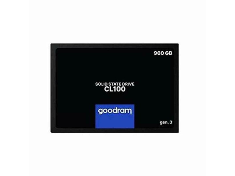 Твърд диск GoodRam CL100 G3 960 GB SSD SSD 460 MB/s-540 MB/s NaN –  BB Твърди солидни твърди дискове