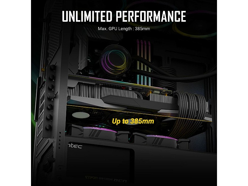 ATX полу-висока кутия Antec AX90 Черен NaN –  BB Калъфи за настолни компютри