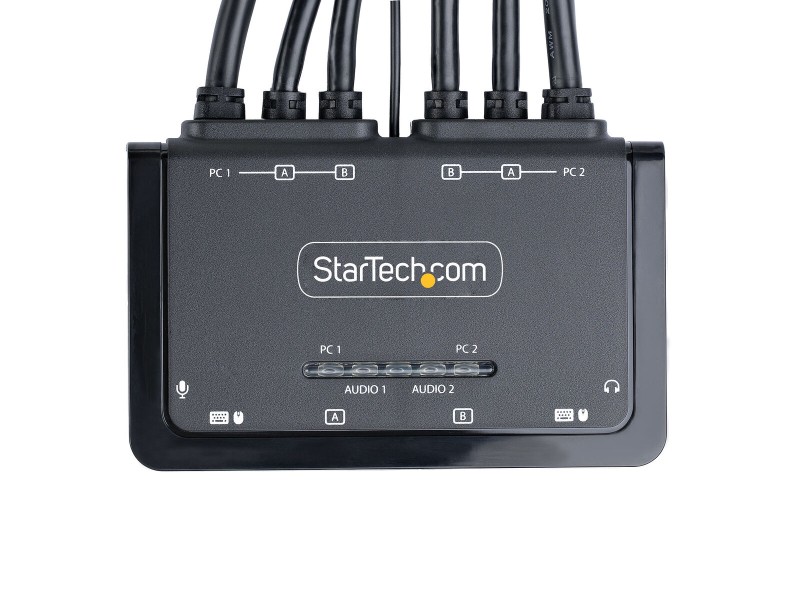 KVM суич Startech C2-DH46-UA2-CBL-KVM 1,5 m NaN –  BB KVM превключвател