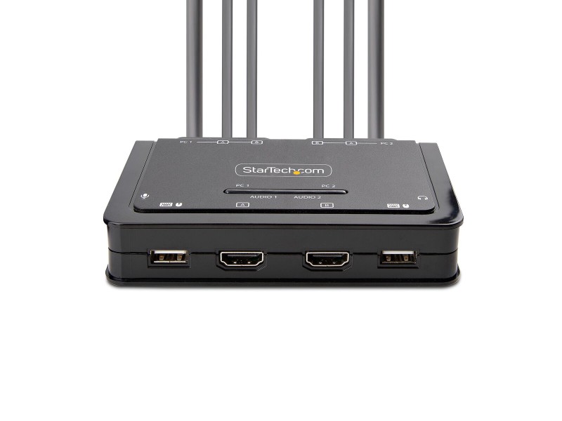 KVM суич Startech C2-DH46-UA2-CBL-KVM 1,5 m NaN –  BB KVM превключвател