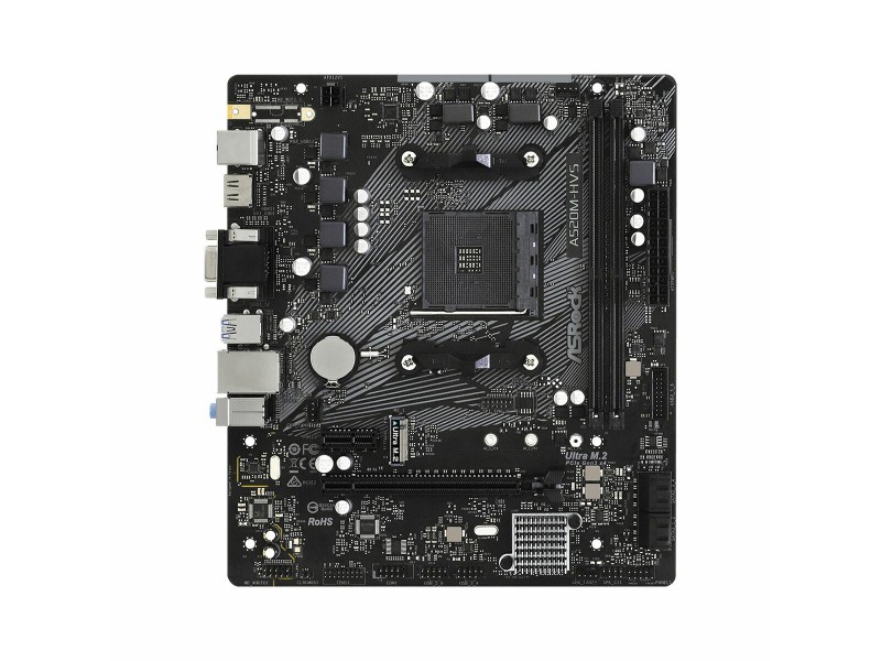 Дънна платка ASRock A520M-HVS AMD A520 AMD AM4 NaN –  BB Дънни платки