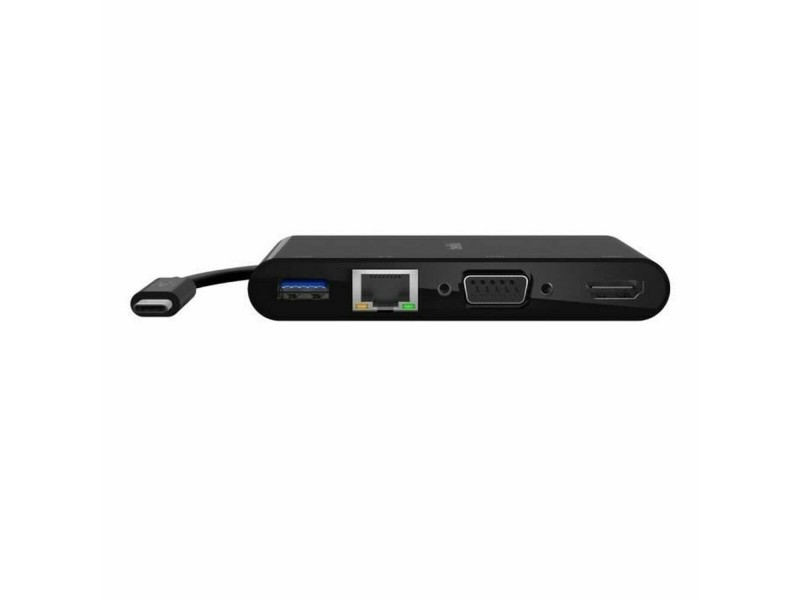 USB-C Aдаптер Belkin AVC005BTBK Черен NaN –  BB Мрежови хъбове