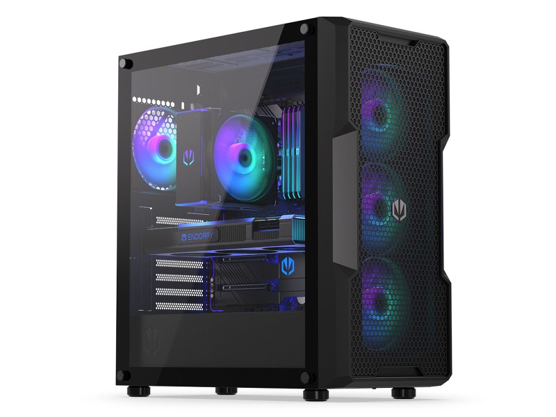 ATX полу-висока кутия Endorfy Regnum 400 ARGB Черен NaN –  BB Калъфи за настолни компютри