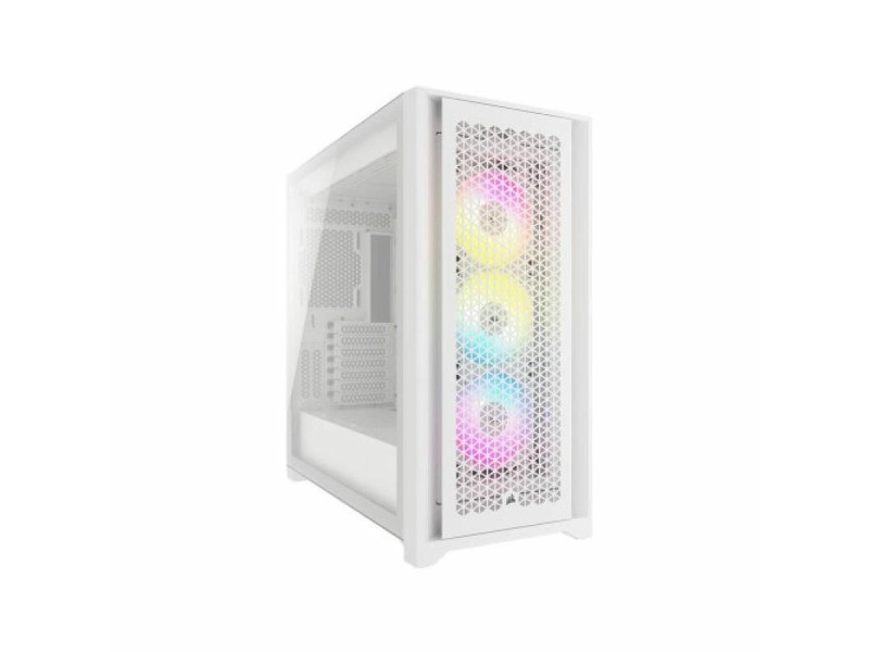 ATX полу-висока кутия Corsair 5000D RGB Бял Многоцветен NaN –  BB Калъфи за настолни компютри