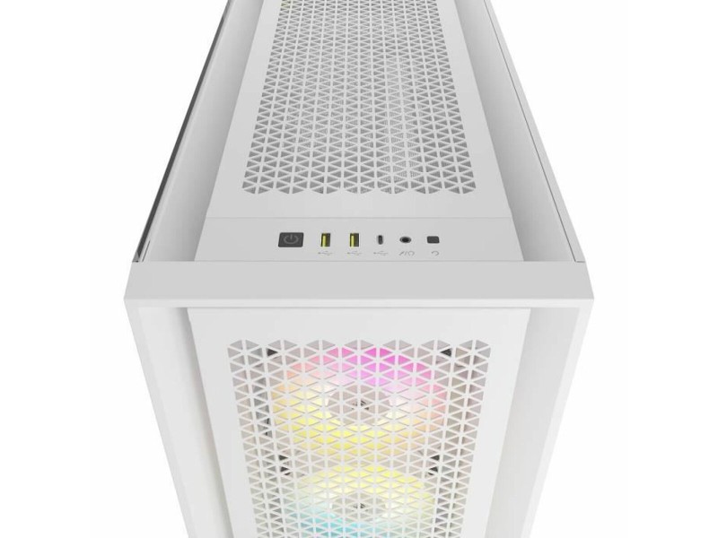 ATX полу-висока кутия Corsair 5000D RGB Бял Многоцветен NaN –  BB Калъфи за настолни компютри