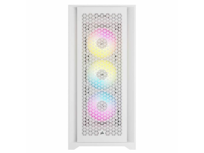 ATX полу-висока кутия Corsair 5000D RGB Бял Многоцветен NaN –  BB Калъфи за настолни компютри