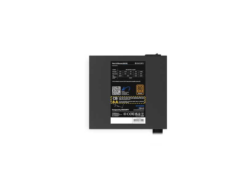 Захранване Endorfy Vero L5 600 W 80 Plus Bronze Модулна ATX NaN –  BB Захранвания