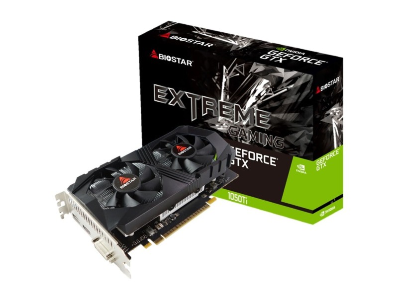 Графична карта Biostar VN1055TF41 NVIDIA GeForce GTX 1050 Ti 4 GB GDDR5 NaN –  BB Графични карти