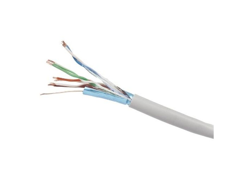 UTP категория 6 твърд мрежови кабел GEMBIRD 305m Cat5e FTP Сив 305 m NaN –  BB Ethernet кабели