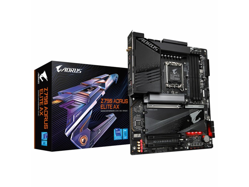 Дънна платка Gigabyte Z790 AORUS ELITE AX LGA 1700 INTEL Z790 NaN –  BB Дънни платки