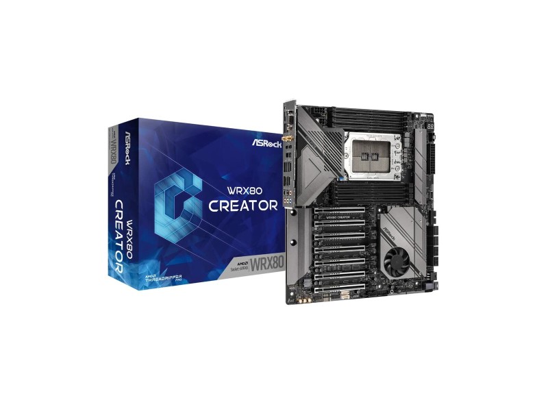 Дънна платка ASRock CREATOR R2.0 SWRX8 AMD WRX80 NaN –  BB Дънни платки