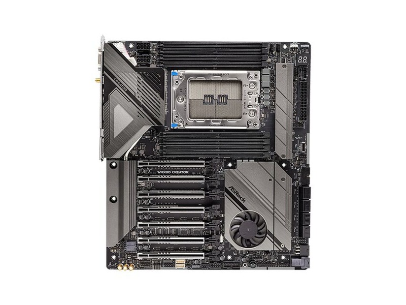 Дънна платка ASRock CREATOR R2.0 SWRX8 AMD WRX80 NaN –  BB Дънни платки