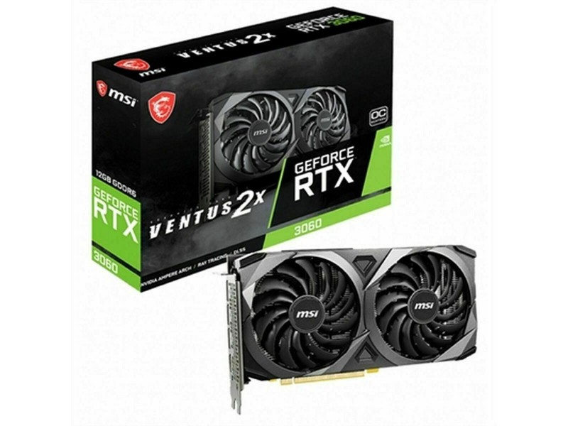 Графична карта MSI 912-V397-039 GeForce RTX 3060 GDDR6 12 GB NaN –  BB Графични карти