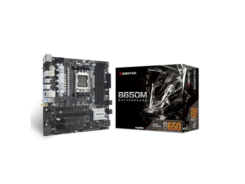 Дънна платка Biostar B650MP-E PRO AMD B650 AMD AM5 NaN –  BB Дънни платки