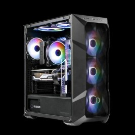 ATX полу-висока кутия Cooler Master TD500V2-KGNN-S00 Черен