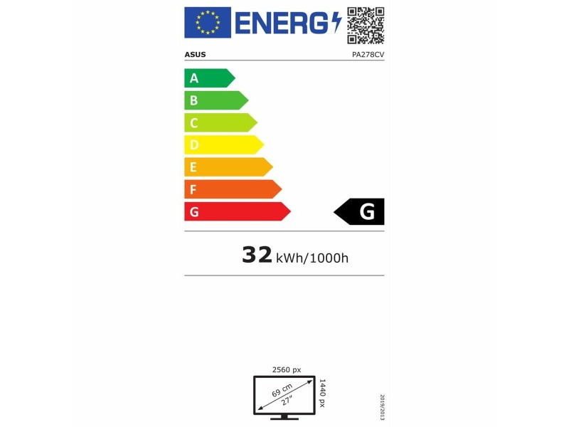 Монитор Asus PA278CV 2K Quad HD 27 75 Hz IPS LED NaN –  BB Монитори