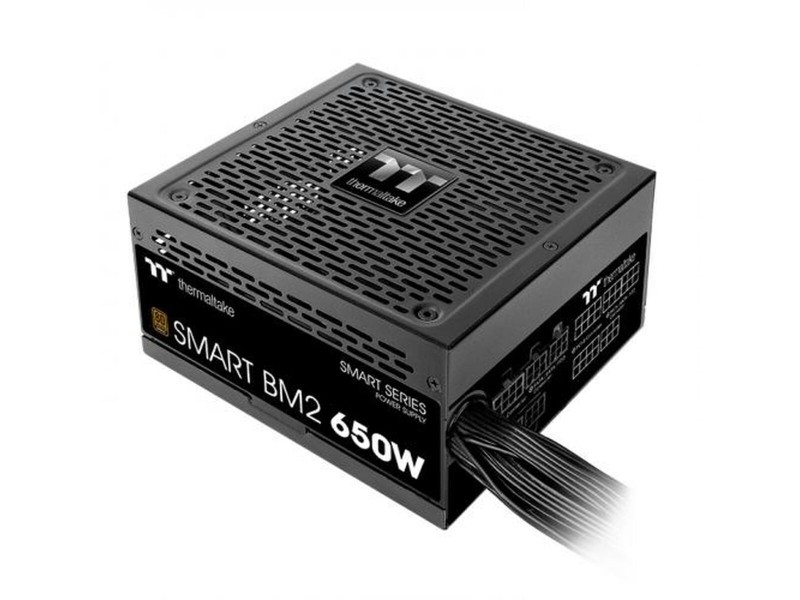 Захранване THERMALTAKE Smart BM2 650 W 110 W 80 Plus Bronze TÜV CE FCC BSMI Полумодулен ATX NaN от | techMAG.bg Захранване THERMALTAKE Smart BM2 650 W 110 W 80 Plus Bronze TÜV CE FCC BSMI Полумодулен ATX NaN – BB Захранвания