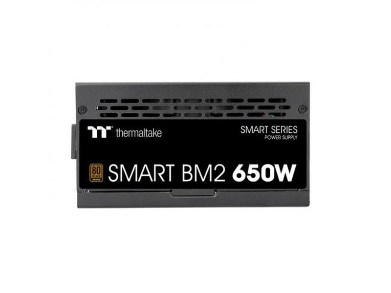 Захранване THERMALTAKE Smart BM2 650 W 110 W 80 Plus Bronze TÜV CE FCC BSMI Полумодулен ATX NaN от | techMAG.bg Захранване THERMALTAKE Smart BM2 650 W 110 W 80 Plus Bronze TÜV CE FCC BSMI Полумодулен ATX NaN – BB Захранвания