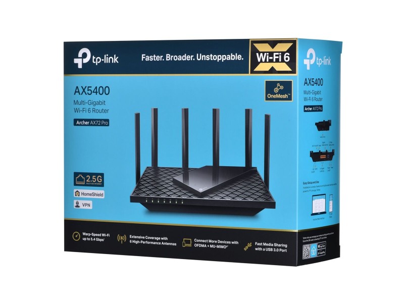 Рутер TP-Link Archer AX72 Pro NaN –  BB Рутери