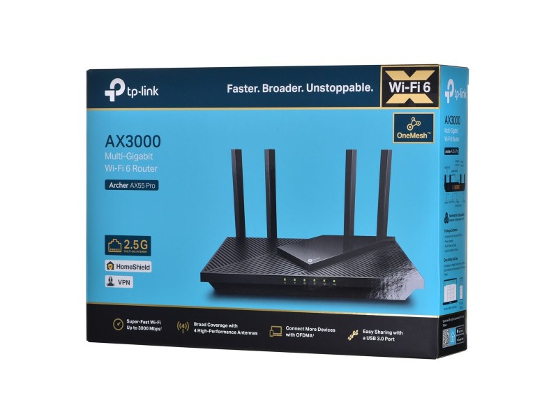 Рутер TP-Link Archer AX55 Pro NaN –  BB Рутери