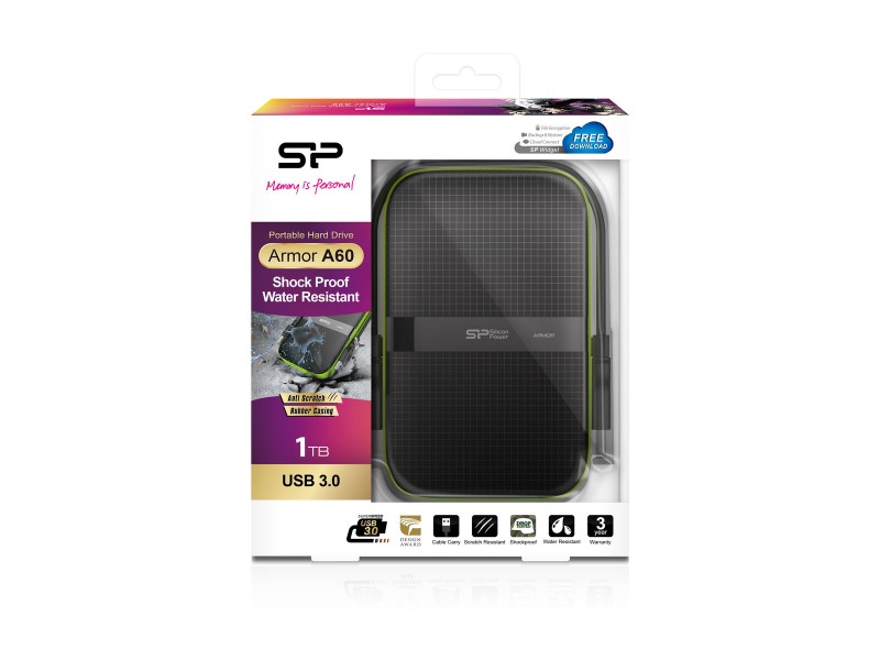 Външен харддиск Silicon Power Armor A60 1 TB NaN –  BB Външни твърди дискове