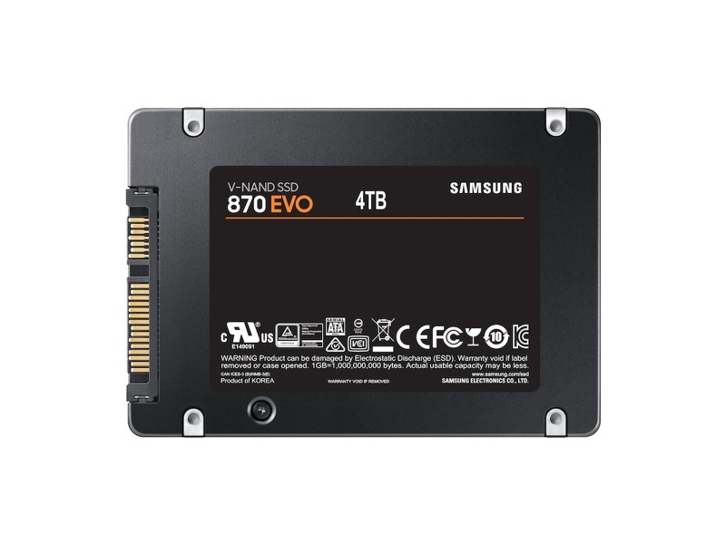 Твърд диск Samsung 870 EVO 4 TB SSD NaN –  BB Твърди солидни твърди дискове