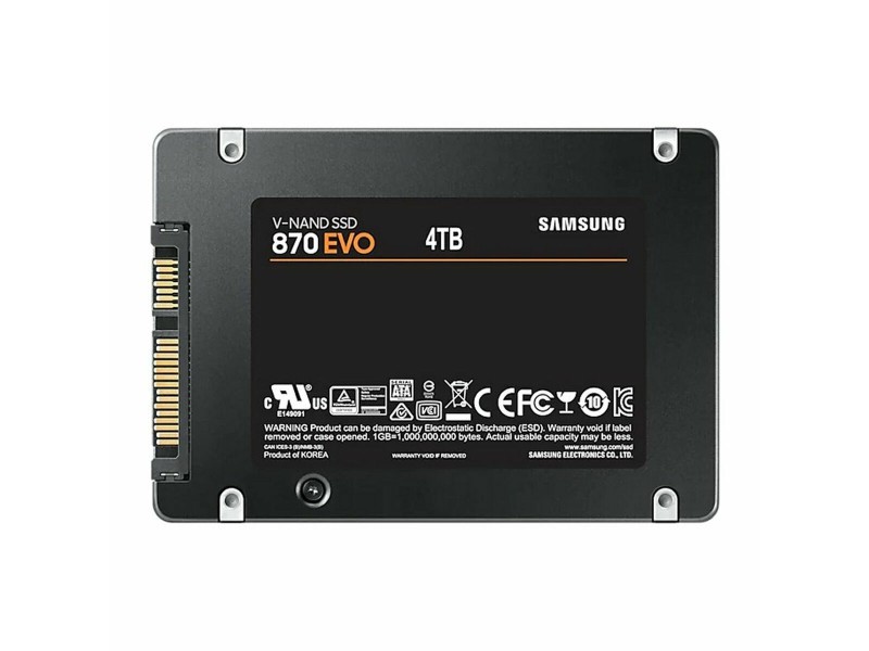 Твърд диск Samsung 870 EVO 4 TB SSD NaN –  BB Твърди солидни твърди дискове