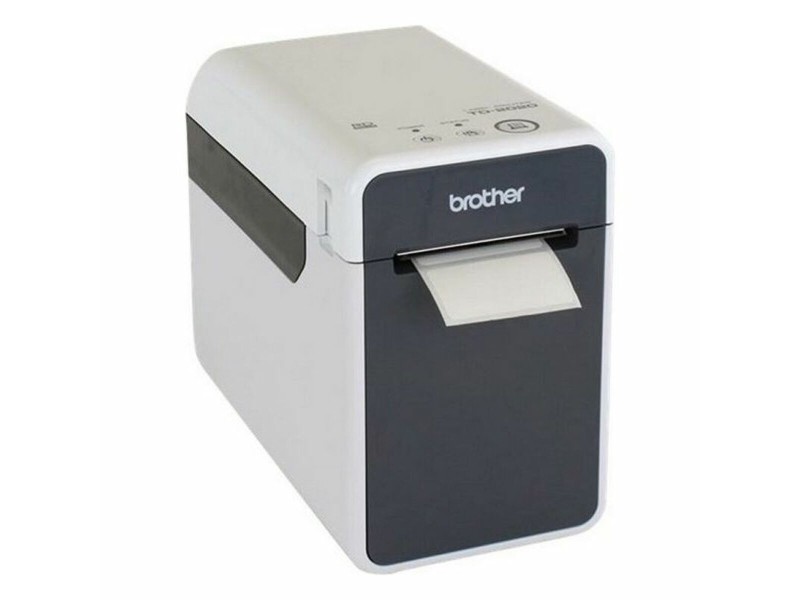 Термопринтер Brother TD2020AXX1 152 mm/s 203 ppp Бял Черен NaN –  BB Настолни термопринтери за етикети