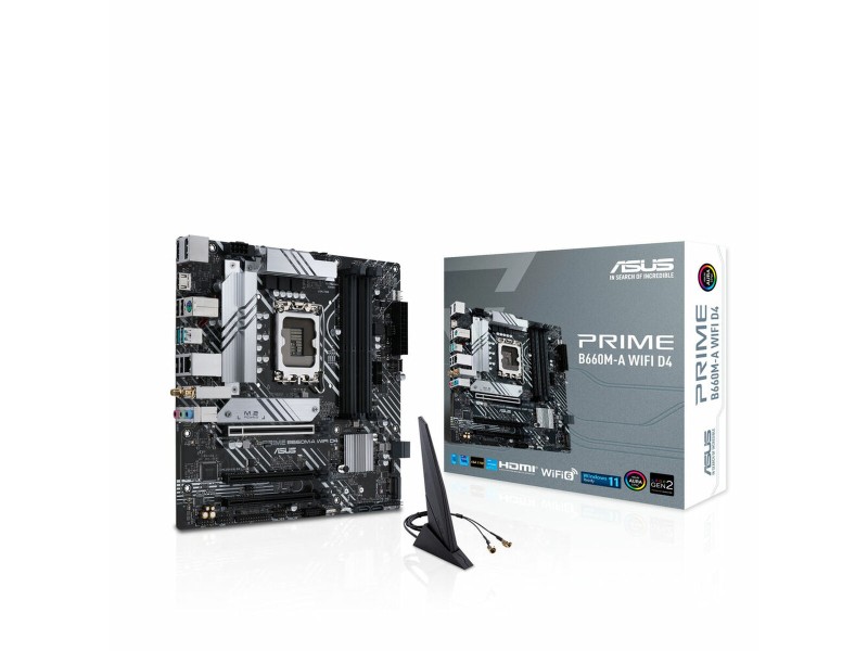 Дънна платка Asus 4389338 LGA1700 LGA 1700 INTEL B660 mATX NaN –  BB Дънни платки
