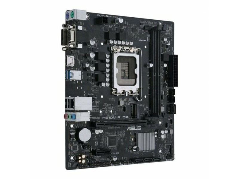 Дънна платка Asus PRIME H610M-R D4 LGA 1700 INTEL H610 NaN –  BB Дънни платки