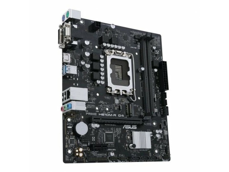 Дънна платка Asus PRIME H610M-R D4 LGA 1700 INTEL H610 NaN –  BB Дънни платки