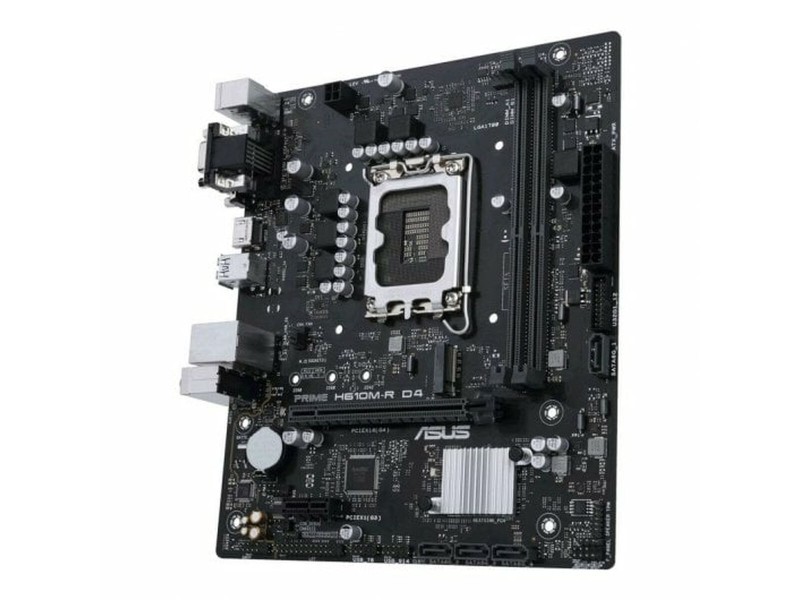 Дънна платка Asus PRIME H610M-R D4 LGA 1700 INTEL H610 NaN –  BB Дънни платки