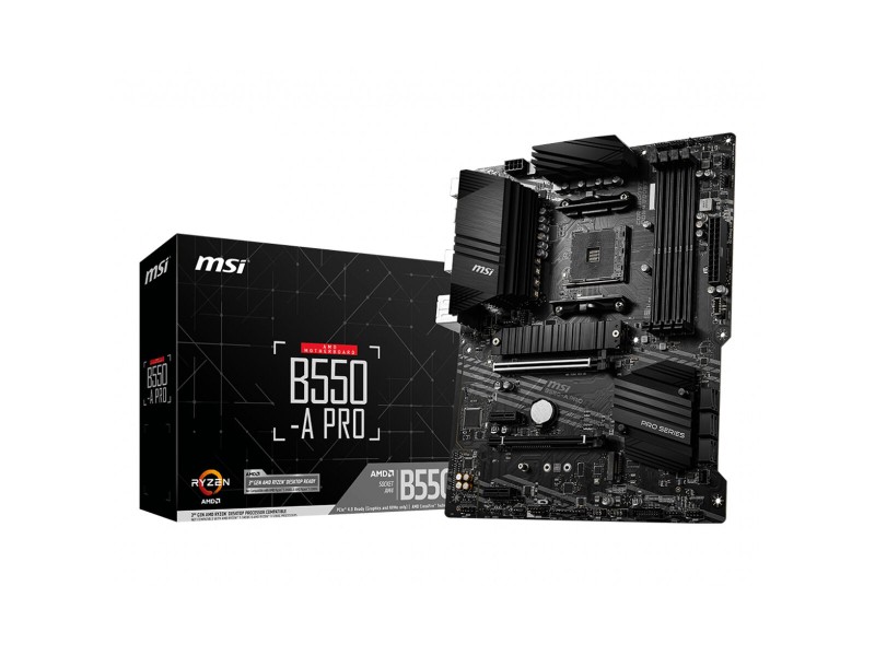 Дънна платка MSI 7C56-002R AMD B550 AMD AM4 NaN –  BB Дънни платки