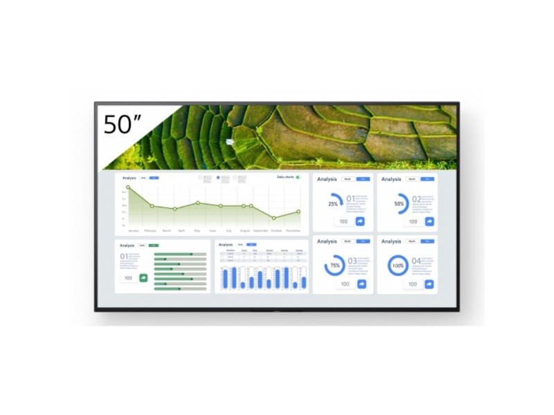 Монитор Sony Pro Bravia FW-50BZ30L 4K Ultra HD 50 60 Hz NaN –  BB Монитори