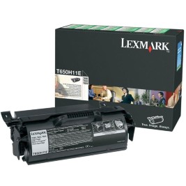 Toнер Lexmark T650H11E Черен
