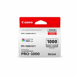 Оригиална касета за мастило Canon PFI-1000 Сив