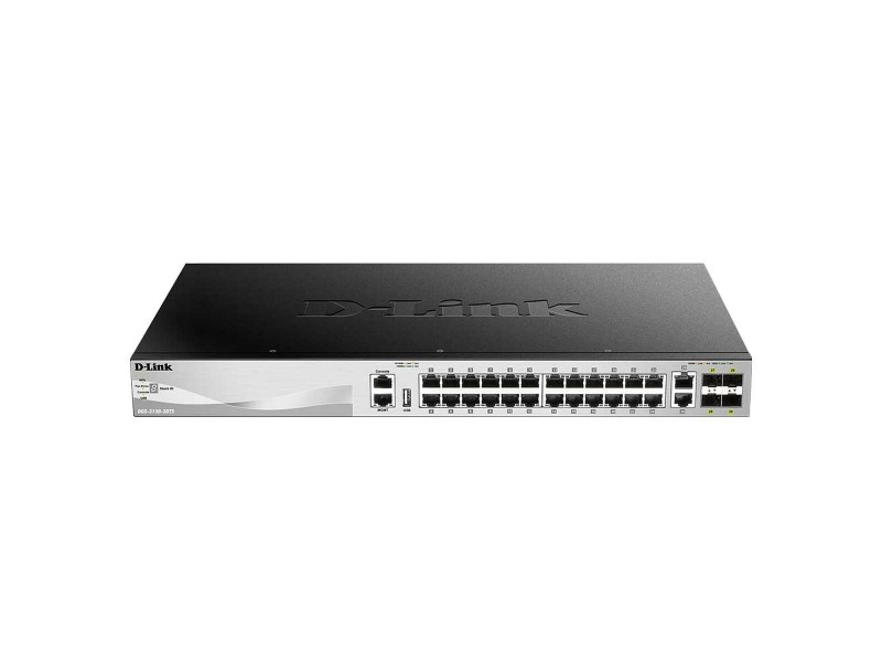 Суич D-Link DGS-3130-30TS/E NaN –  BB Мрежови комутатори