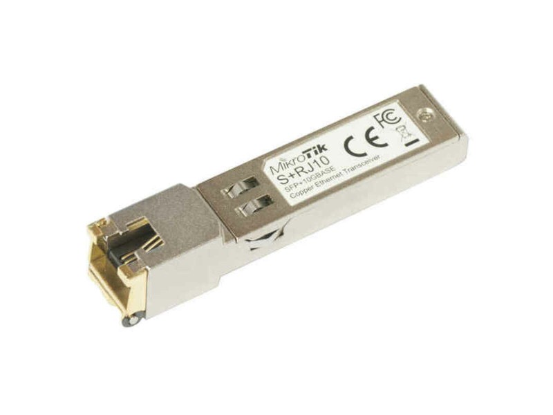 Многомодов оптичен модул SFP Mikrotik S+RJ10 10000 Mbit/s NaN –  BB Мрежови приемо-предаватели