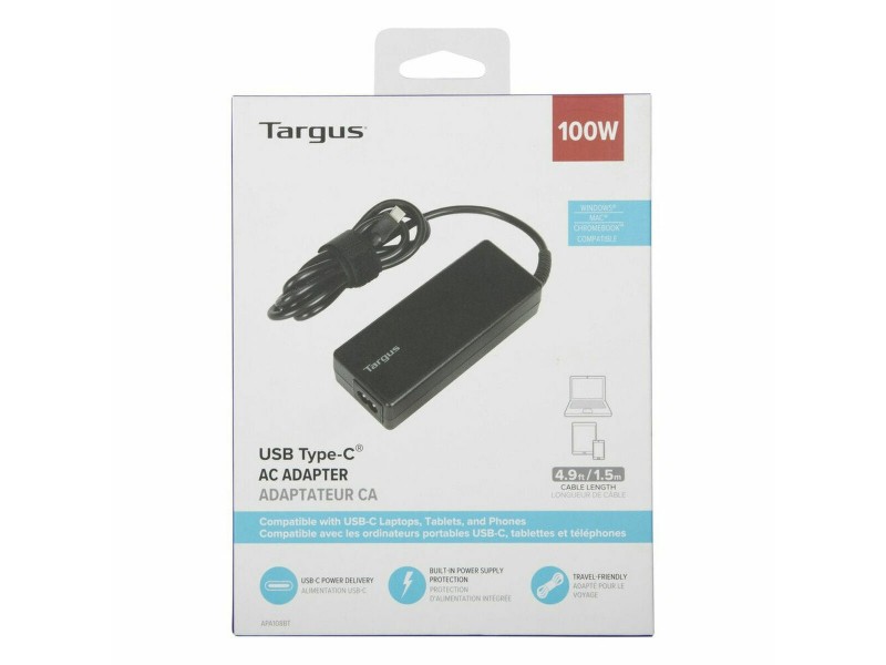Зарядно за лаптоп Targus APA108EU 100 W 100W NaN –  BB Зарядни устройства и адаптери