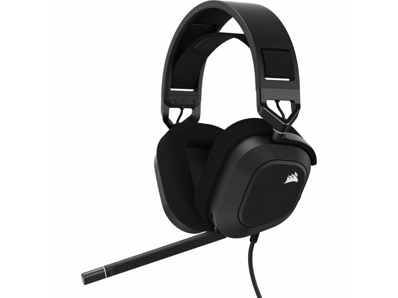 Слушалки с микрофон Corsair HS80 RGB USB Черен NaN –  BB Слушалки с микрофони
