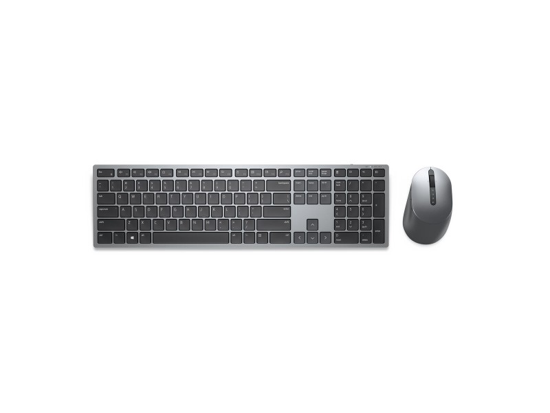 Kлаиатура с безжична мишка Dell KM7321WGY Сив Испанска Qwerty QWERTY NaN –  BB Пакети клавиатура и мишка